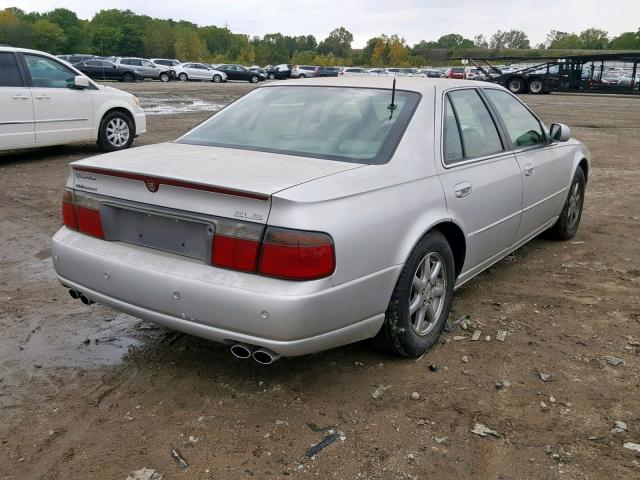 1G6KS54YX2U298619 - 2002 CADILLAC SEVILLE SL SILVER photo 4