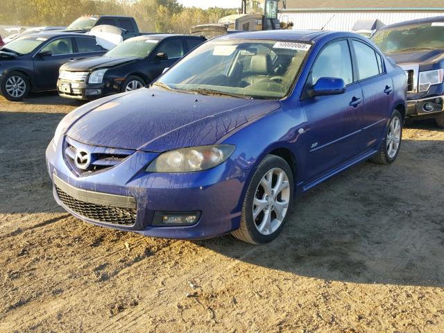 JM1BK323X71686967 - 2007 MAZDA 3 S BLUE photo 2