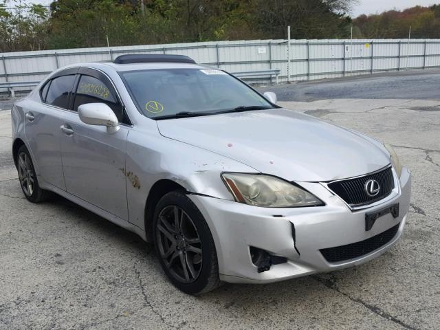 JTHCK262965005977 - 2006 LEXUS IS 250 SILVER photo 1