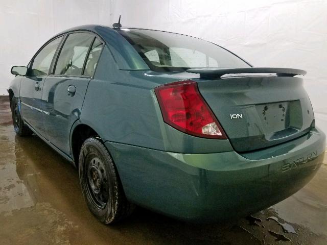 1G8AJ55F27Z128283 - 2007 SATURN ION LEVEL GREEN photo 3
