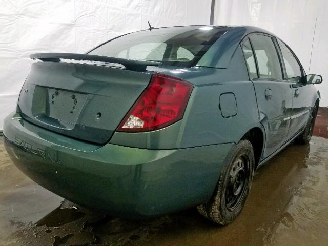 1G8AJ55F27Z128283 - 2007 SATURN ION LEVEL GREEN photo 4