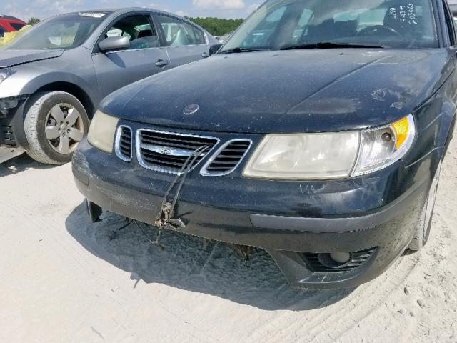 YS3EH45G053512030 - 2005 SAAB 9-5 AERO BLACK photo 9