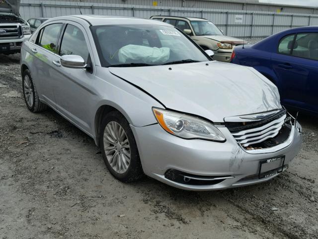 1C3BC2FB5BN530981 - 2011 CHRYSLER 200 LIMITE SILVER photo 1