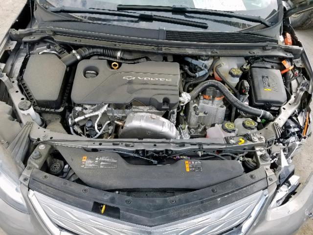 1G1RA6S55HU132703 - 2017 CHEVROLET VOLT LT GRAY photo 7