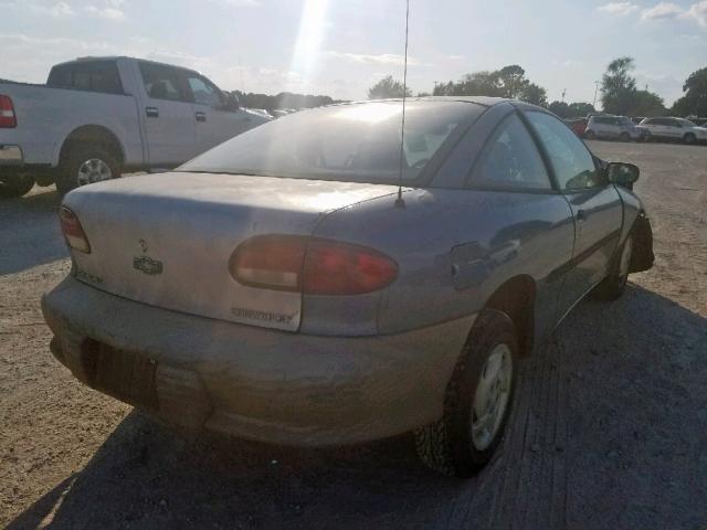 1G1JC1243V7168918 - 1997 CHEVROLET CAVALIER B BLUE photo 4