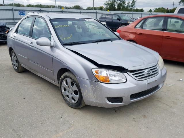 KNAFE121575463673 - 2007 KIA SPECTRA EX SILVER photo 1