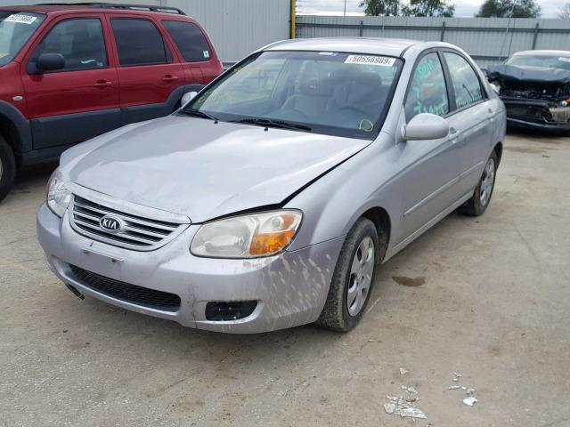 KNAFE121575463673 - 2007 KIA SPECTRA EX SILVER photo 2