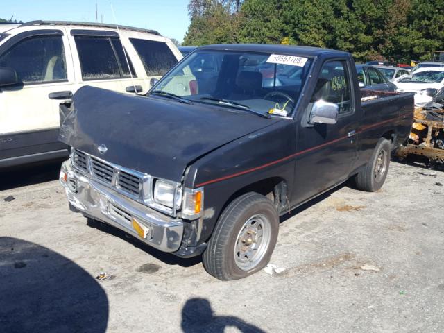 1N6SD11S3VC354911 - 1997 NISSAN TRUCK BASE BLACK photo 2