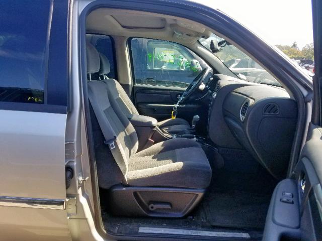 1GKDT13S372199169 - 2007 GMC ENVOY SILVER photo 5