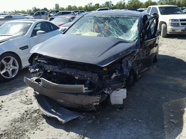 1G11D5SR9DF346304 - 2013 CHEVROLET MALIBU 1LT BLACK photo 2