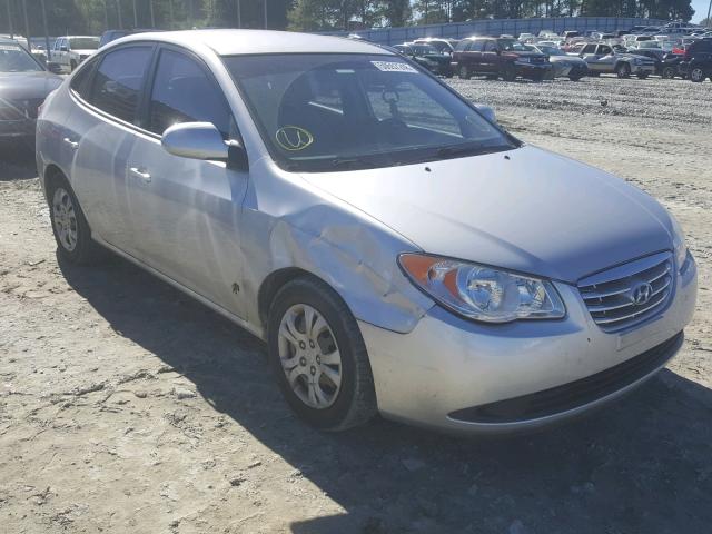 KMHDU4AD1AU935421 - 2010 HYUNDAI ELANTRA BL SILVER photo 1