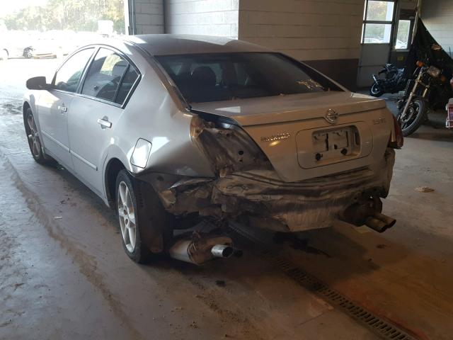 1N4BA41E96C860323 - 2006 NISSAN MAXIMA SE GRAY photo 3