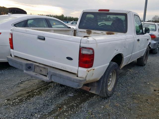 1FTYR10D93PB05584 - 2003 FORD RANGER WHITE photo 4