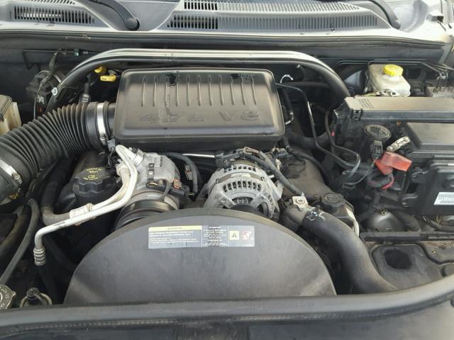 1J8HH48N86C203527 - 2006 JEEP COMMANDER SILVER photo 7