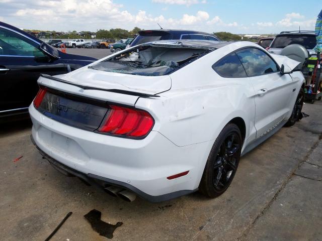 1FA6P8CFXK5133915 - 2019 FORD MUSTANG GT WHITE photo 4