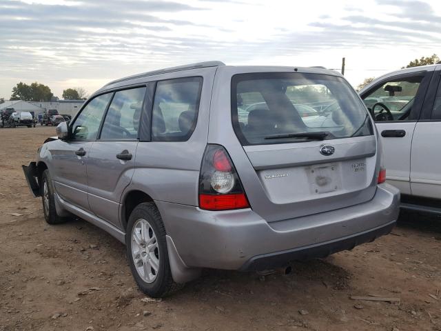 JF1SG66678H724726 - 2008 SUBARU FORESTER S Gümüş foto 3