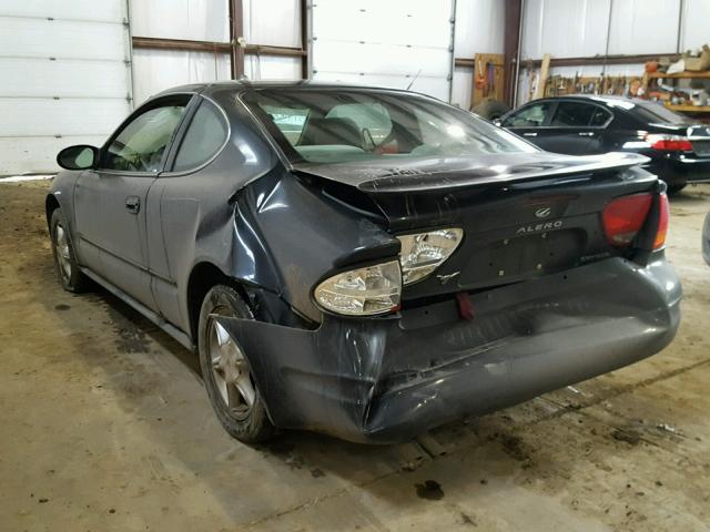 1G3NL12E24C126246 - 2004 OLDSMOBILE ALERO GL BLACK photo 3