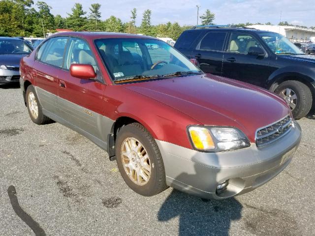 4S3BE896327203183 - 2002 SUBARU LEGACY OUT RED photo 1