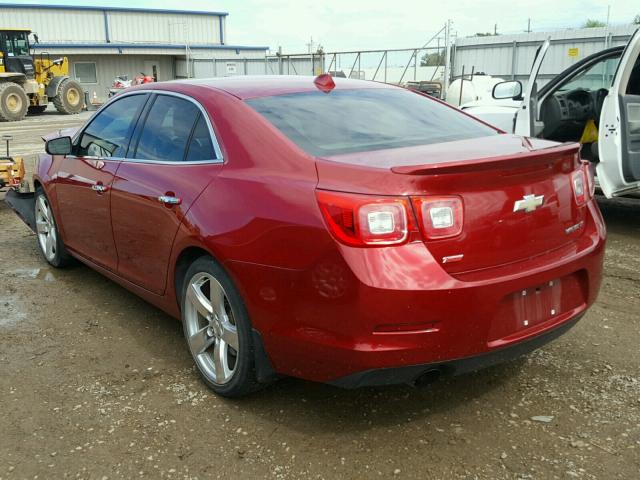 1G11J5SX4EF171047 - 2014 CHEVROLET MALIBU LTZ RED photo 3