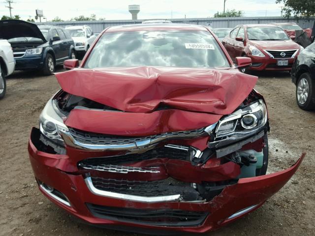 1G11J5SX4EF171047 - 2014 CHEVROLET MALIBU LTZ RED photo 7