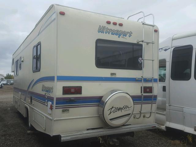 1FDKE30G6SHB03433 - 1995 ULTR MOTOR HOME BEIGE photo 3