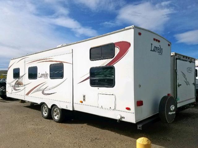 4YDT29B269L601383 - 2009 KEYSTONE LAREDO WHITE photo 3