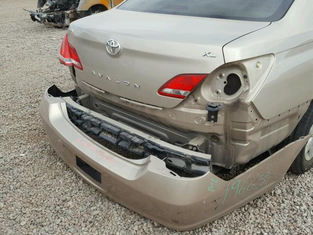 4T1BK36B47U187867 - 2007 TOYOTA AVALON XL BEIGE photo 9