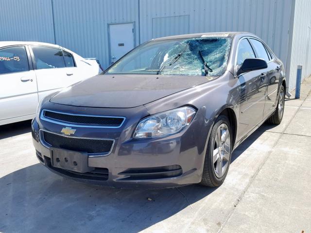 1G1ZB5E01CF343577 - 2012 CHEVROLET MALIBU LS CHARCOAL photo 2