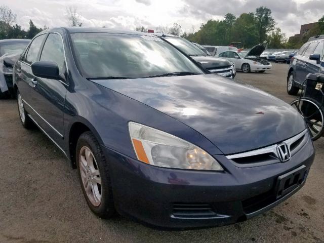 1HGCM56397A152106 - 2007 HONDA ACCORD SE GRAY photo 1