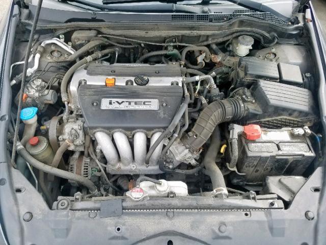 1HGCM56397A152106 - 2007 HONDA ACCORD SE GRAY photo 7