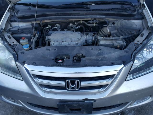 5FNRL38817B023373 - 2007 HONDA ODYSSEY TO SILVER photo 7