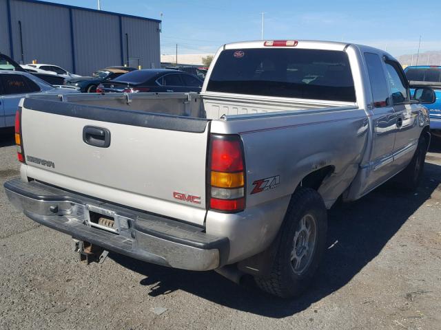 2GTEK19T641247892 - 2004 GMC NEW SIERRA BLACK photo 4