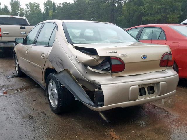 1G1ND52F64M553834 - 2004 CHEVROLET CLASSIC TAN photo 3