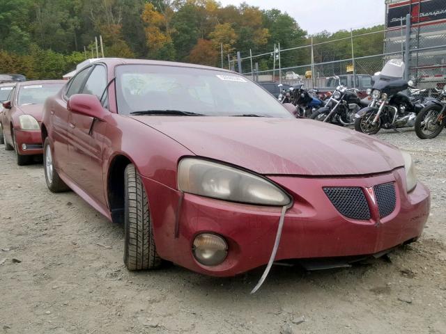 2G2WP522151126420 - 2005 PONTIAC GRAND PRIX BURGUNDY photo 1