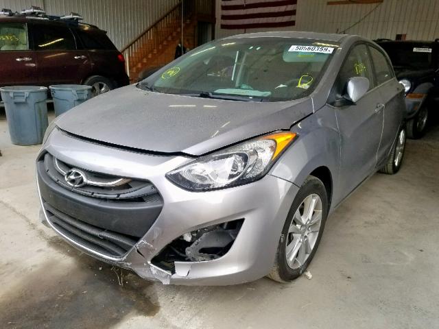 KMHD35LH5FU246532 - 2015 HYUNDAI ELANTRA GT SILVER photo 2