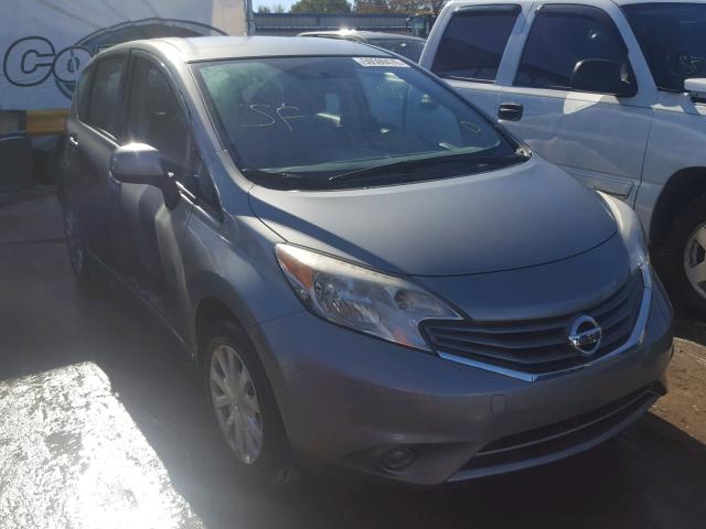 3N1CE2CP0EL350535 - 2014 NISSAN VERSA NOTE GRAY photo 1