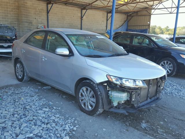 KNAFU4A22D5726759 - 2013 KIA FORTE EX SILVER photo 1