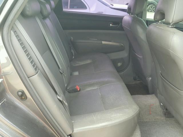 JTDKB20U263182650 - 2006 TOYOTA PRIUS GRAY photo 6