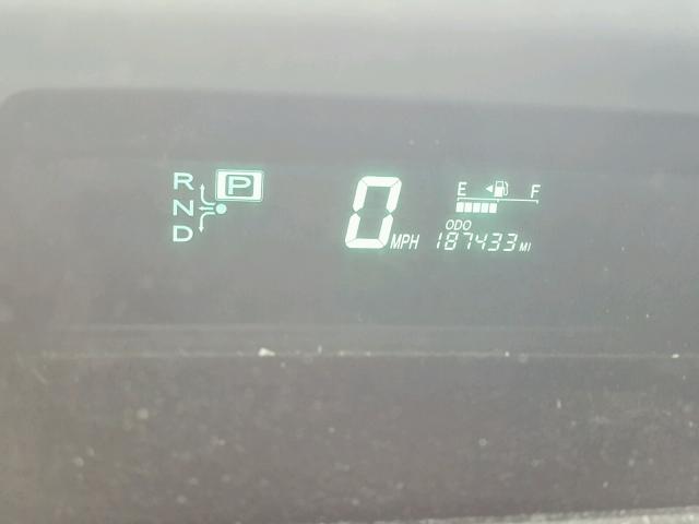 JTDKB20U263182650 - 2006 TOYOTA PRIUS GRAY photo 8