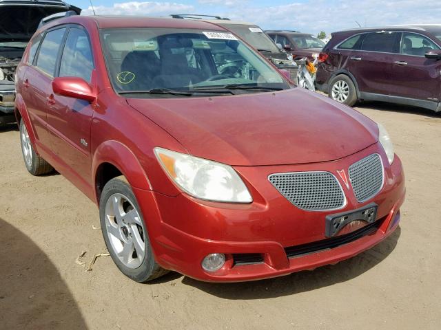 5Y2SL65846Z461823 - 2006 PONTIAC VIBE RED photo 1