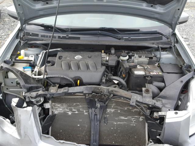 3N1AB61E28L679234 - 2008 NISSAN SENTRA 2.0 GRAY photo 7