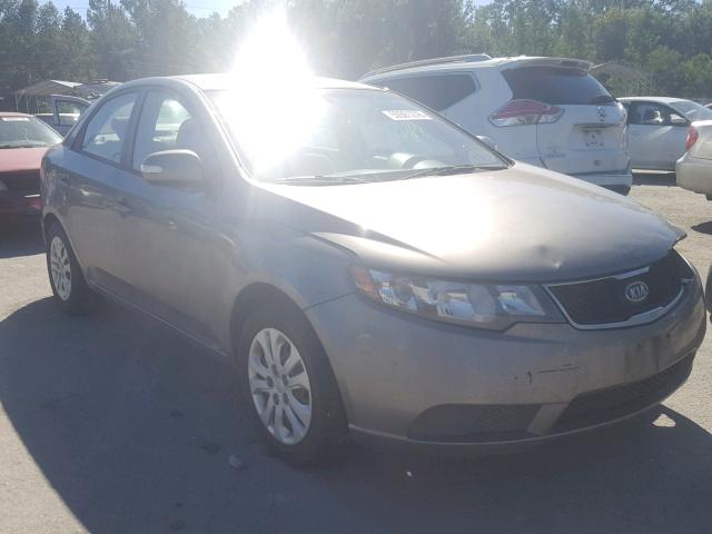 KNAFU4A21A5219086 - 2010 KIA FORTE EX GRAY photo 1