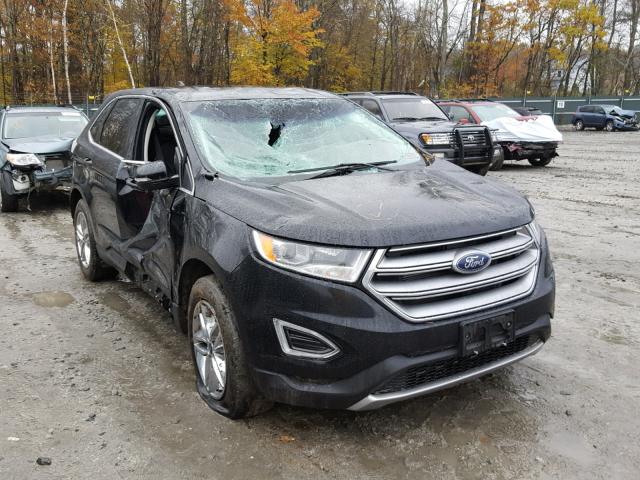 2FMPK4J88GBB84757 - 2016 FORD EDGE SEL BLACK photo 1