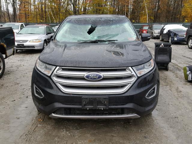 2FMPK4J88GBB84757 - 2016 FORD EDGE SEL BLACK photo 9