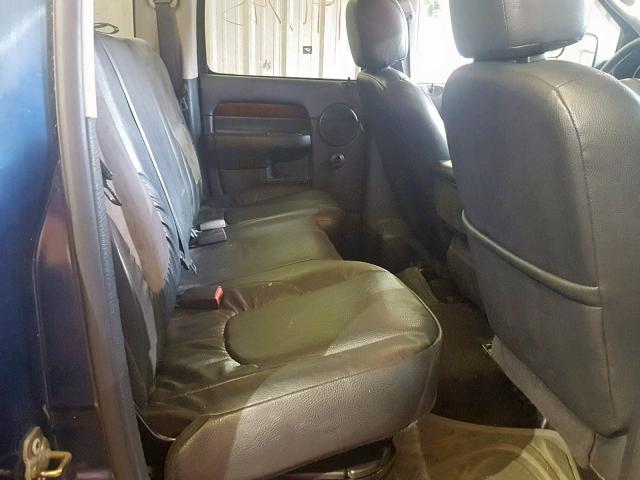 3D3KU28693G765278 - 2003 DODGE RAM 2500 S Կապույտ լուսանկար 6