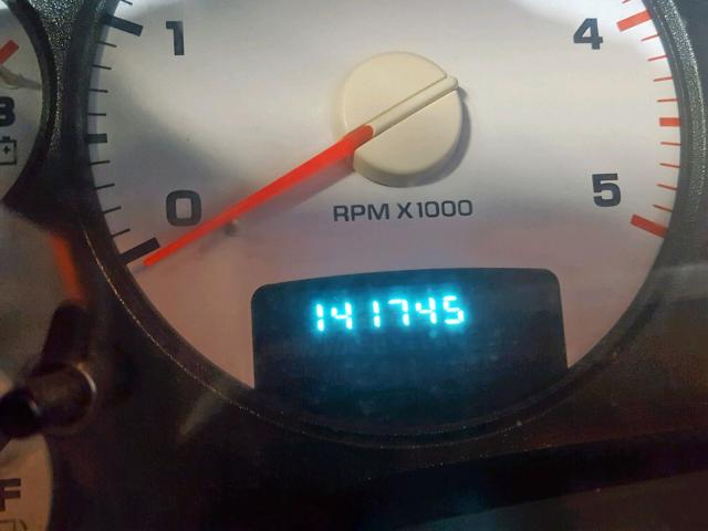 3D3KU28693G765278 - 2003 DODGE RAM 2500 S Կապույտ լուսանկար 8