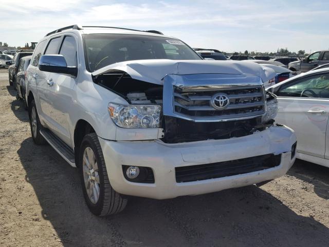 5TDDW5G10CS071695 - 2012 TOYOTA SEQUOIA PL WHITE photo 1