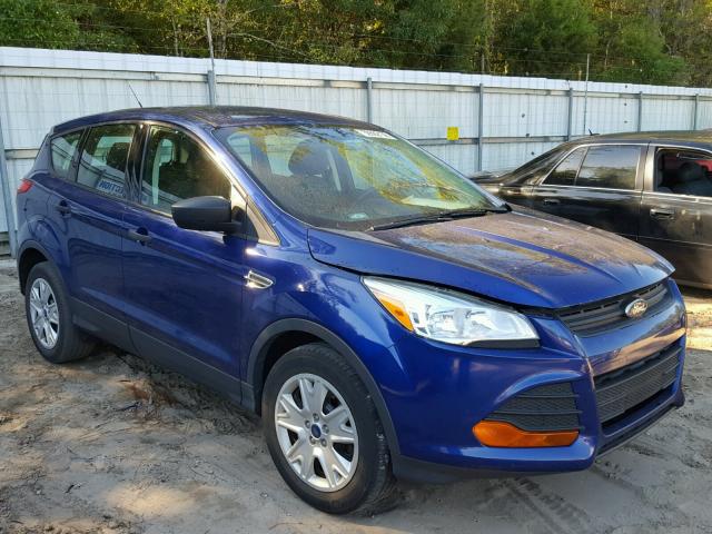 1FMCU0F75GUA49666 - 2016 FORD ESCAPE S BLUE photo 1