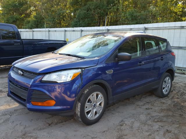 1FMCU0F75GUA49666 - 2016 FORD ESCAPE S BLUE photo 2