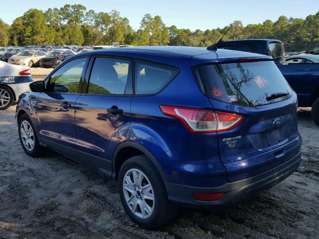 1FMCU0F75GUA49666 - 2016 FORD ESCAPE S BLUE photo 3